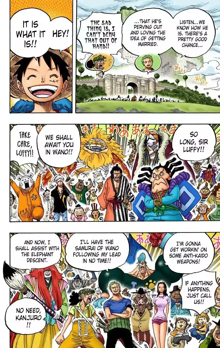 One Piece - Digital Colored Comics Chapter 822 14